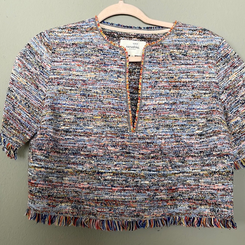 Nanushka crop top